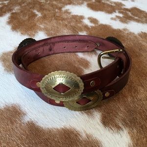 Handmade Western Concho Belt